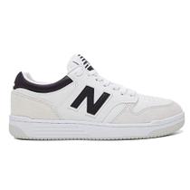 Tênis New Balance 480 Low Branco e Preto Unissex Tênis New Balance 480 Low Branco e Preto Unissex