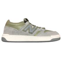Tenis new balance 480 low masculino-cinza/verde musgo Tenis new balance 480 low masculino-cinza/verde musgo