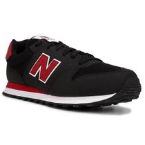 Tênis New Balance 500 V2 Masculino - Preto e Vermelho