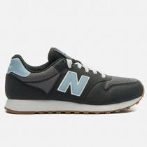 Tênis New Balance 500V2 Feminino Preto Azul Tênis New Balance 500V2 Feminino Preto Azul