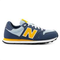 Tênis New Balance 500V2 Masculino - Marinho e Amarelo