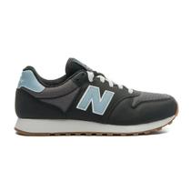 Tênis New Balance 500v2 Preto Azul - Feminino Tênis New Balance 500v2 Preto Azul - Feminino