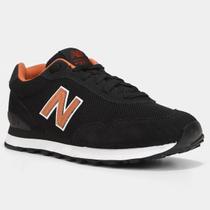 Tênis New Balance 515 Feminino - Preto e Rosa Tênis New Balance 515 Feminino - Preto e Rosa