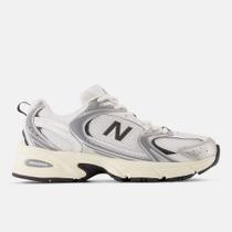 Tênis new balance 530 unisex branco prata preto -