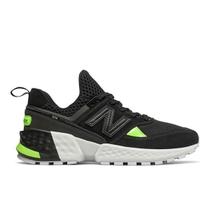 tenis new balance cinza e verde