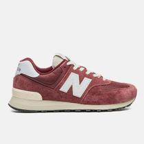 Tênis New Balance 574 V2 Masculino Bordô U574YC2 Tênis New Balance 574 V2 Masculino Bordô U574YC2