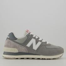 Tênis New Balance 574V2 Cinza e Branco Tênis New Balance 574V2 Cinza e Branco