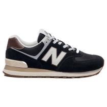 Tênis New Balance 574v2 Preto e Marrom Unisex Tênis New Balance 574v2 Preto e Marrom Unisex