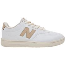 Tênis New Balance Bb80 Unisex - Branco/Marrom 39 Tênis New Balance Bb80 Unisex - Branco/Marrom 39