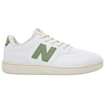 Tênis New Balance Bb80 Unisex - Branco/Verde 39 Tênis New Balance Bb80 Unisex - Branco/Verde 39