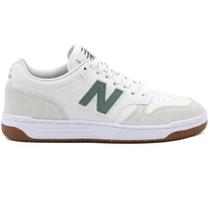Tenis new balance branco verde militar bb480llo Tenis new balance branco verde militar bb480llo