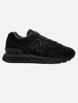 Tênis New Balance Casual Legacy 574 All Black Preto Tamanho Calçado:39 Tênis New Balance Casual Legacy 574 All Black Preto Tamanho Calçado:39