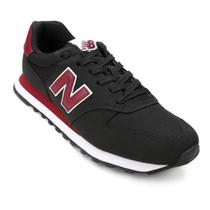 Tênis New Balance Classic 500v2 Masculino - Preto/Vermelho