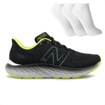 Tênis New Balance Evoz V3 Masculino + 3 Pares de Meias