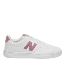 Tênis New Balance Feminino Casual Bb80 Branco/Rose