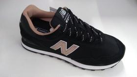 Tenis new balance feminino preto e rosa 35