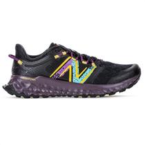 Tênis New Balance Fresh Foam Garoe Preto Roxo e Amarelo - Feminino