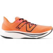 Tenis new balance fuelcell rebel v3 masculino-coral neon