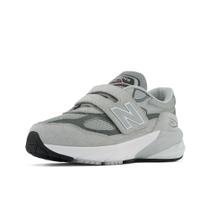 Tênis New Balance Infantil 990 V6 Cinza Prata 12,5 Extra Largura