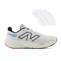 Tênis New Balance Masculino Fresh Foam X 1080 v13 + 3 Pares de Meias