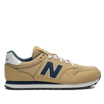 Tênis New Balance Masculino GM500v2 Bege/Marinho