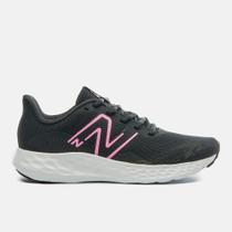 Tênis New Balance W411v3 Running Preto/Rosa