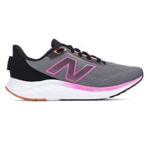 Tênis New Balance WARISHv4 Cinza Preto e Rosa - Feminino