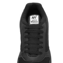 Tenis New Versus Masculino Preto Adulto Casual