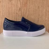 Tênis nobuck feminino azul tam 34 Tênis nobuck feminino azul tam 34