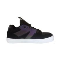 Tenis Nostal Freeday Preto Refletivo Original Skatista Confortavel