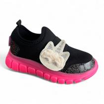 Tenis Novopé Unicórnio Menina Infantil Confortável
