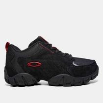 Tenis Oakley Attack Masculino Preto e Vermelho