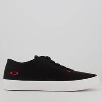 Tênis Oakley Flint Preto e Vermelho Tênis Oakley Flint Preto e Vermelho