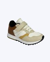 Tênis Off White Caramelo Walk Mini Infantil Masculino Klin 216132000