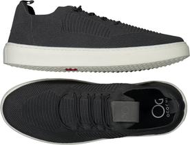 Tênis Ogochi em Tricot Cinza: Tênis Ogochi em Tricot Cinza: