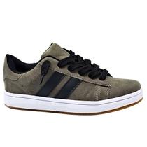 Tênis Olimpak Unissex Camurça Street Casual Esportes Conforto 02438/78 Tênis Olimpak Unissex Camurça Street Casual Esportes Conforto 02438/78