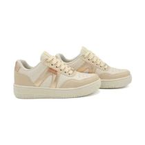 Tenis Ollie Capri Feminino - Bege Tenis Ollie Capri Feminino - Bege
