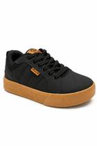 Tênis Ollie Cyclone Preto Design Urbano Masculino -