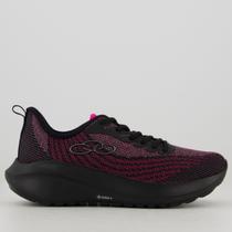 Tênis Olympikus Acqua Feminino Preto e Rosa