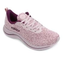 Tênis Olympikus Anyway Feminino-Mist e Rosa Quartz