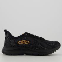 Tênis Olympikus Citrus 2 Feminino Preto e Dourado