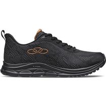 Tênis olympikus citrus 2 feminino preto solado super confortável evasense