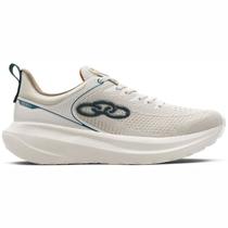 Tênis Olympikus Curva Feminino Bege Verde Confortável