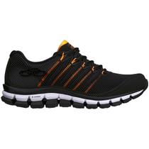 Tênis Olympikus Dynamic - Masculino - Preto-Laranja Tênis Olympikus Dynamic - Masculino - Preto-Laranja