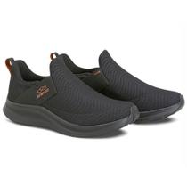 Tênis Olympikus Feminino Flutua Sem Cadarço Slip On Sapatilha Preto 253294