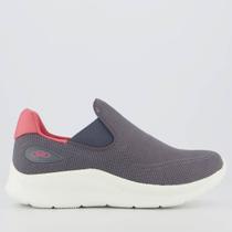 Tênis Olympikus Flutua 2 Feminino Cinza e Branco Tênis Olympikus Flutua 2 Feminino Cinza e Branco