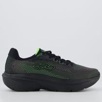 Tênis Olympikus Soma 2 Preto e Verde Tênis Olympikus Soma 2 Preto e Verde