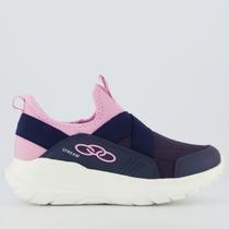 Tênis Olympikus Stream Juvenil Marinho e Rosa