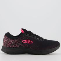 Tênis Olympikus Venus 2 Feminino Preto e Rosa