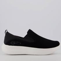 Tênis Olympikus Wellness 2 Preto e Branco Tênis Olympikus Wellness 2 Preto e Branco